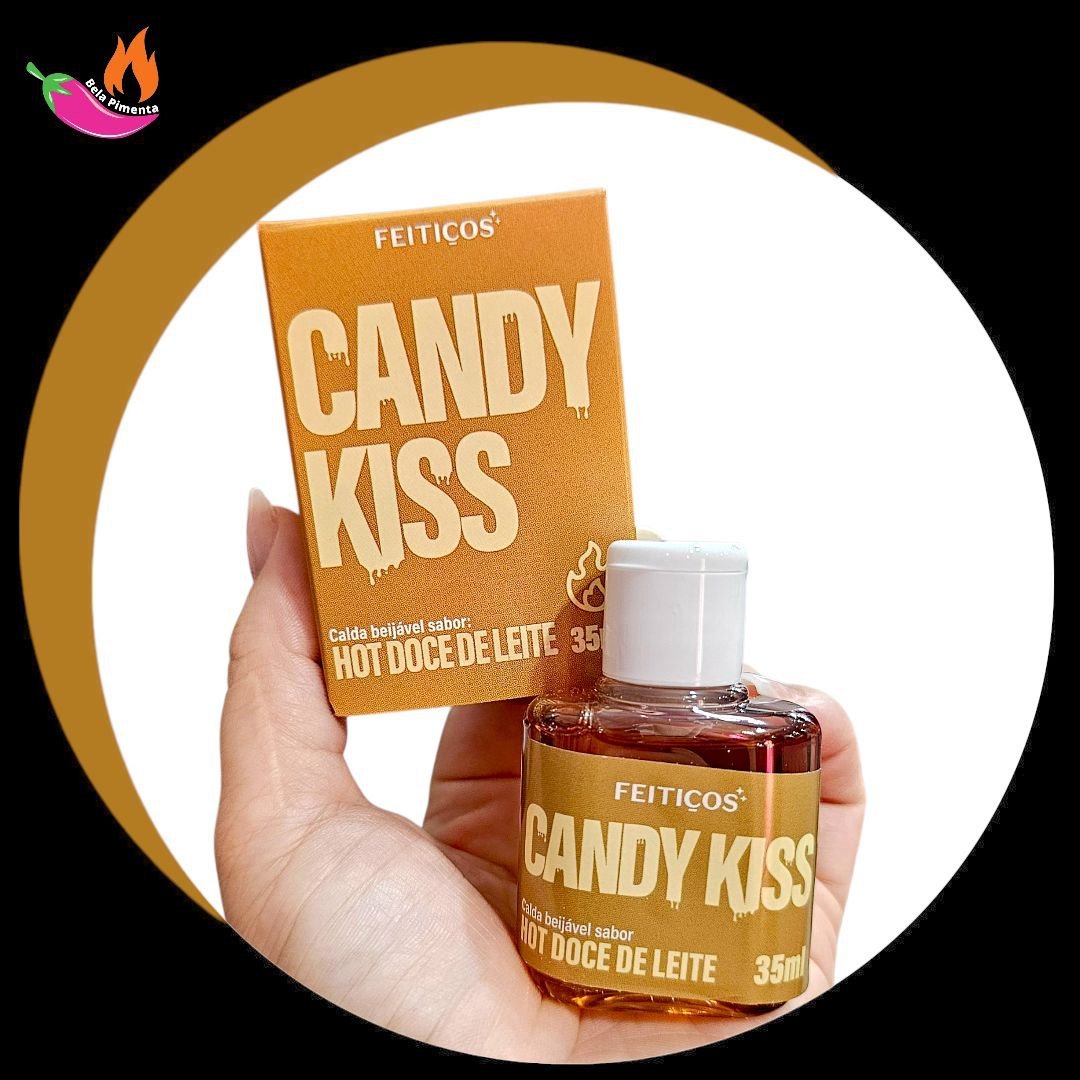 Gel Beijavel Candy Kiss Hot Doce de Leite 35ml