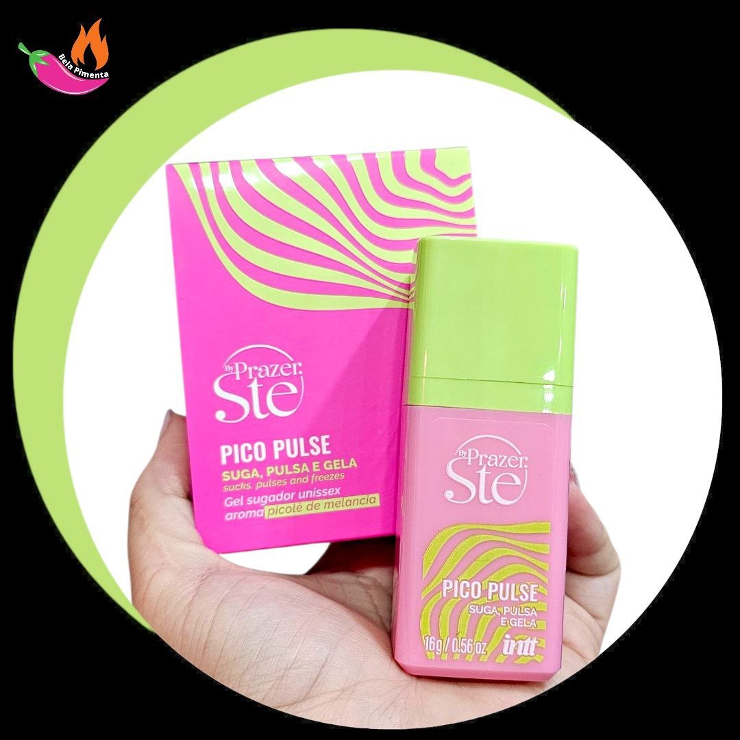 Gel Excitanate Pico Pulse Sabor Melancia Ice 16g