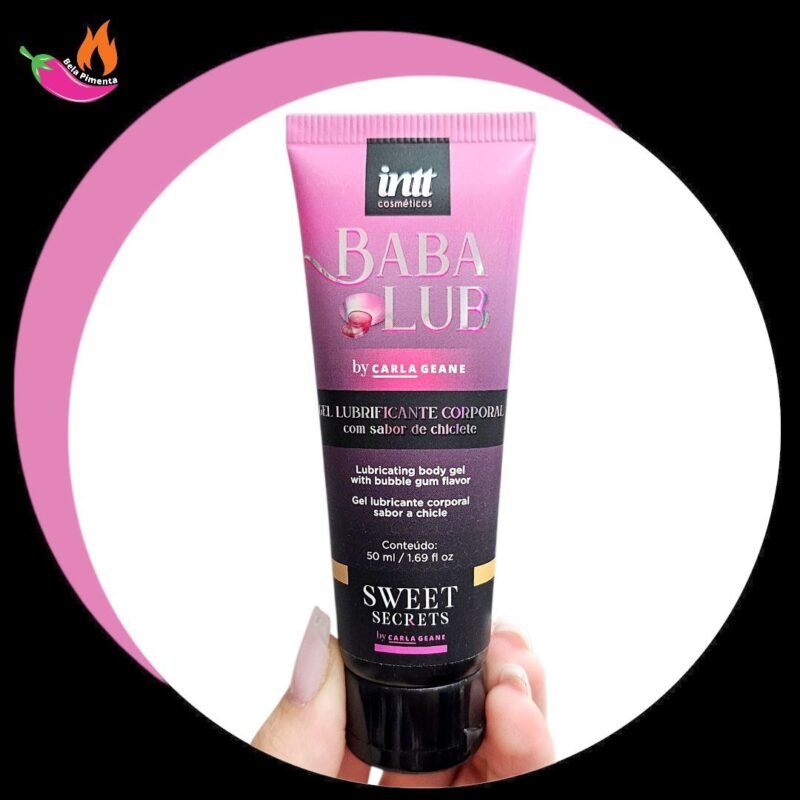 Lubrificante Beijavel Babalub Chiclete Intt 50ml