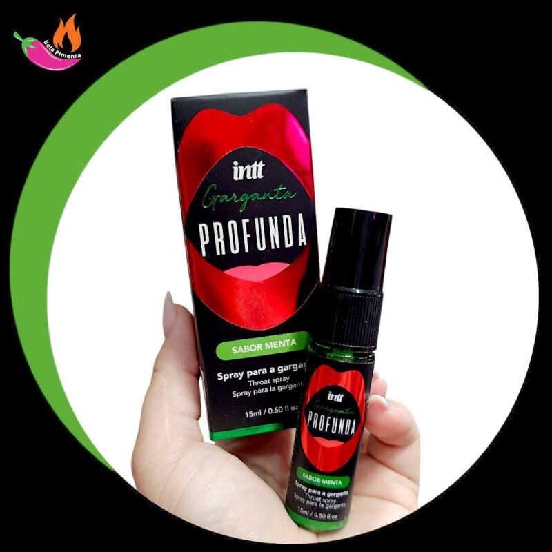 Dessensibilizante Oral Garganta Profunda Menta Spray