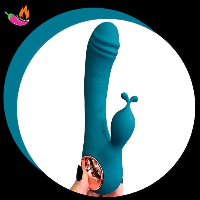 Vibrador Rabbit Ponto G Lilico Verde