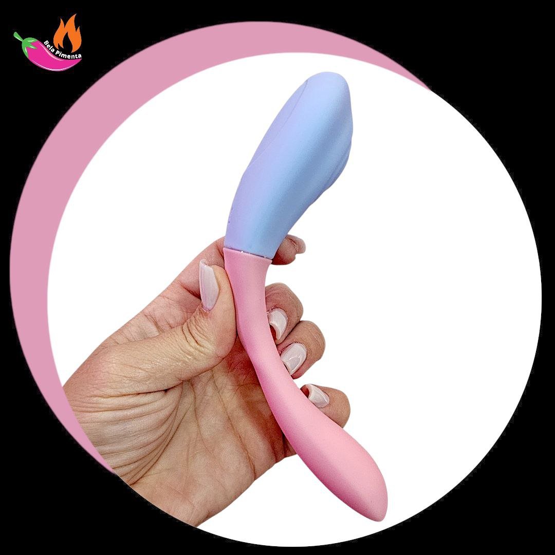 Vibrador de Casal Explore Joy com Controle - Rosa e Azul - Imagem 6