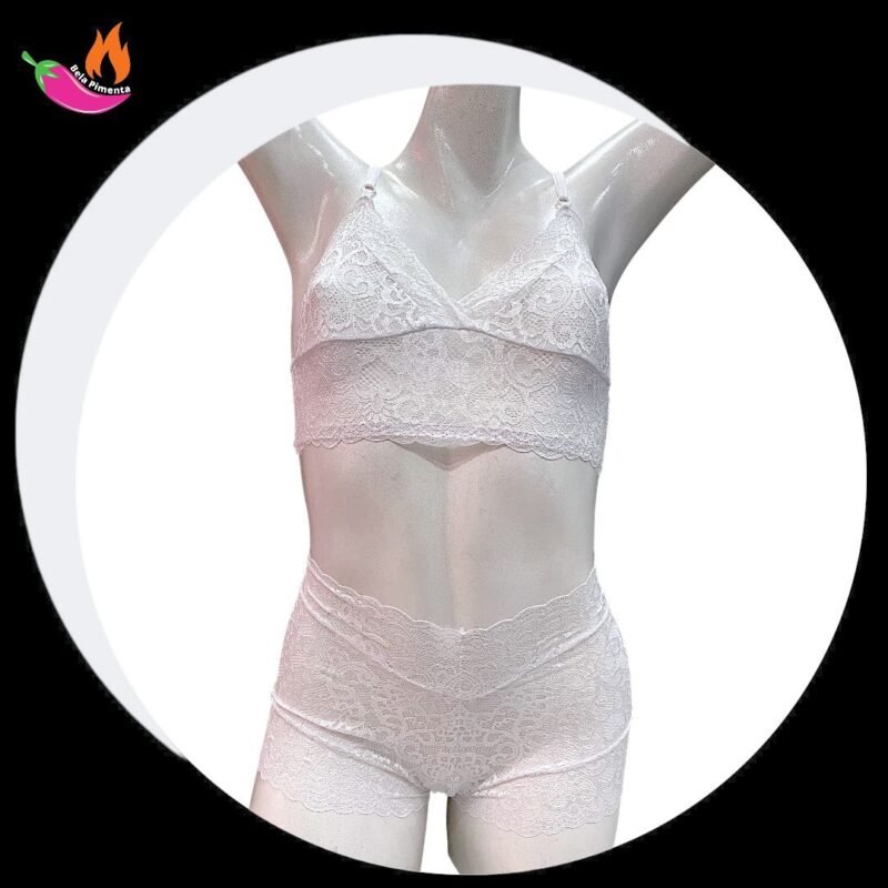 Babydoll Mini Ayla Branco - G