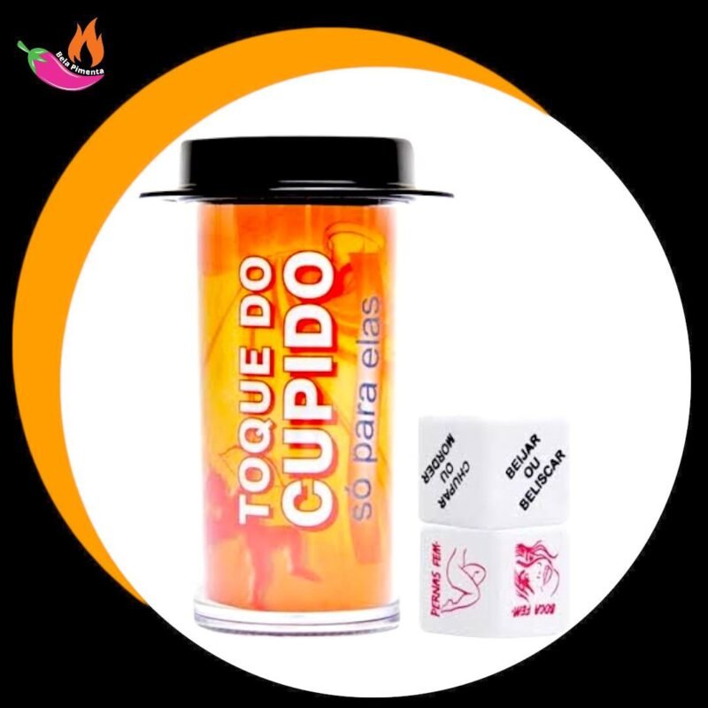 Dado Cubo Toque Do Cupido Para Elas - 2 Dados