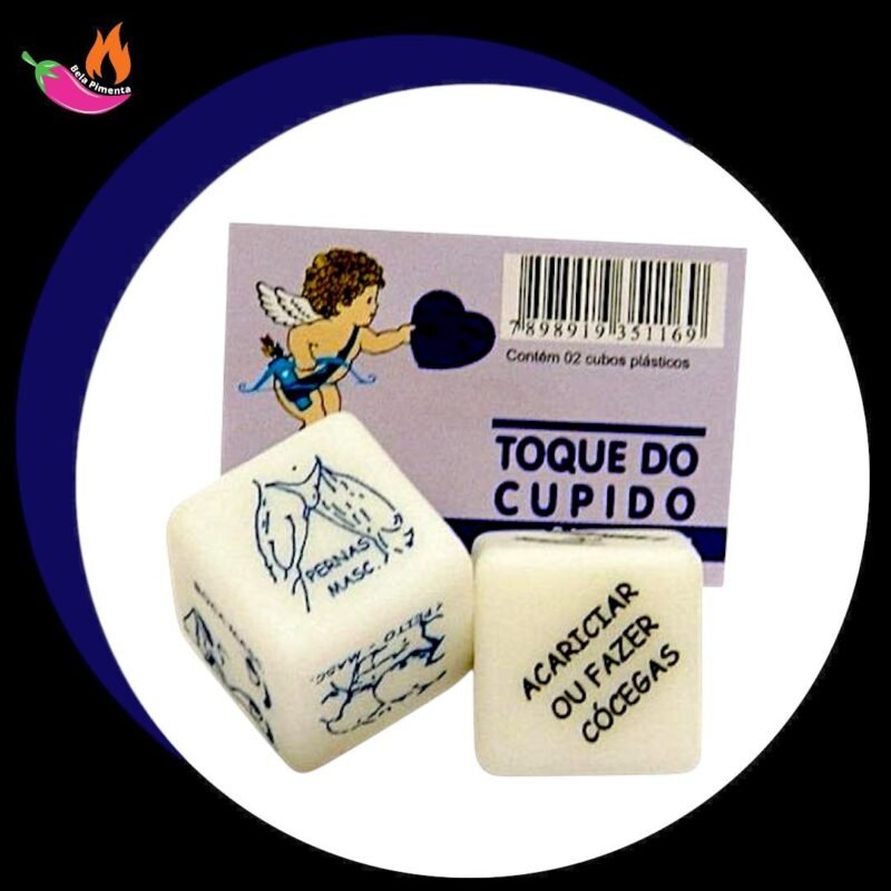 Dado Cubo Toque Do Cupido Para Eles - 2 Dados