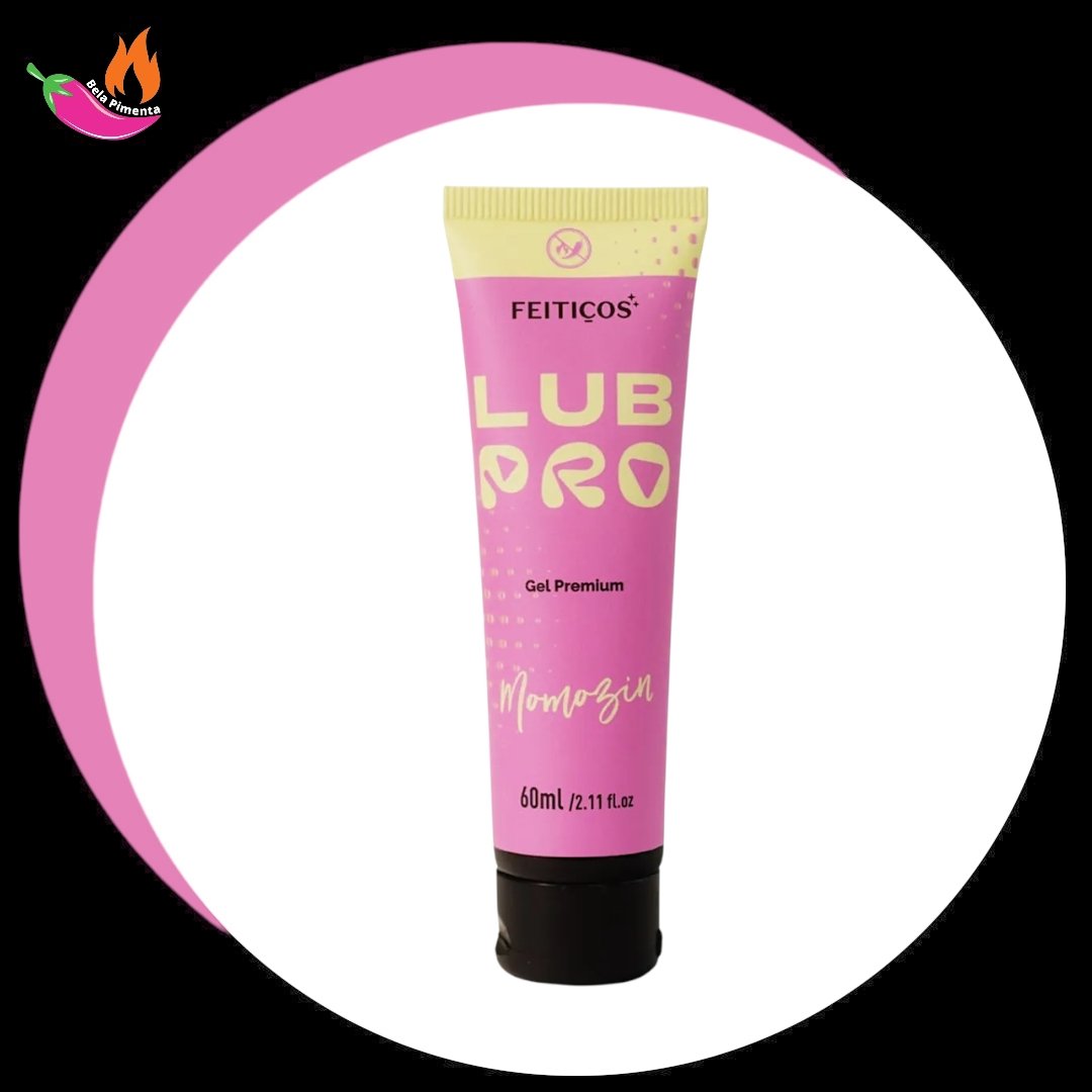Lubrificante Lub Pro Premium Morango com Chantilly Momozin Sem Picancia- 60g