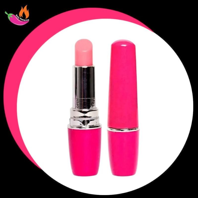 Vibrador Batom Lips Pink