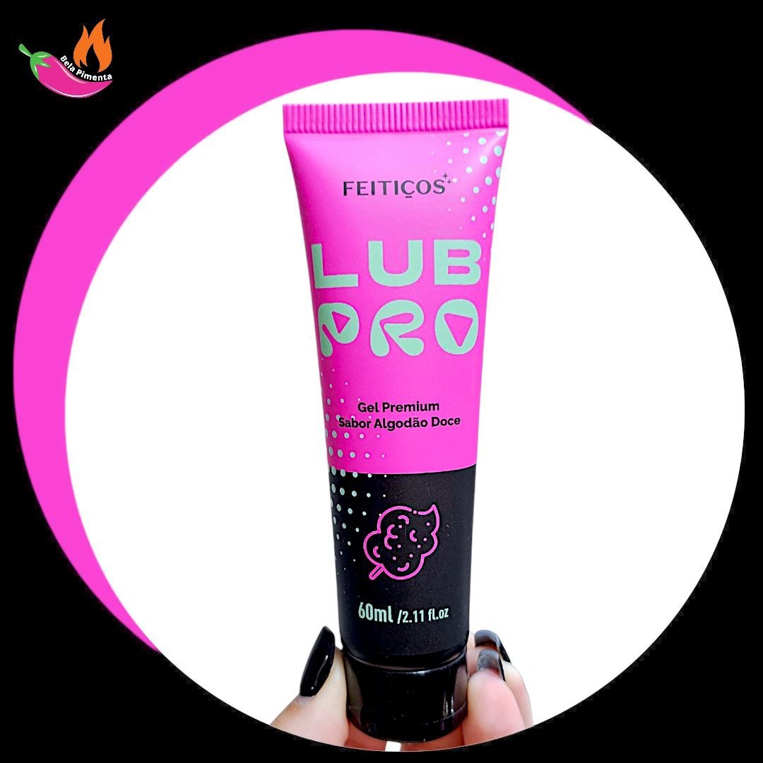 Lubrificante Lub Pro Hot Premium Algodão Doce - 60g