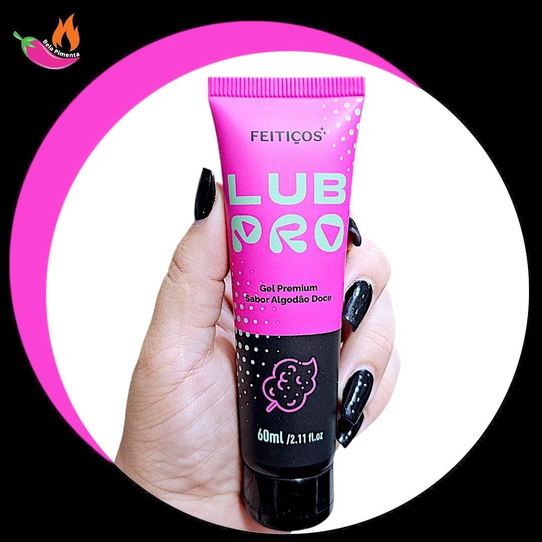 Lubrificante Lub Pro Hot Premium Algodão Doce - 60g - Imagem 2