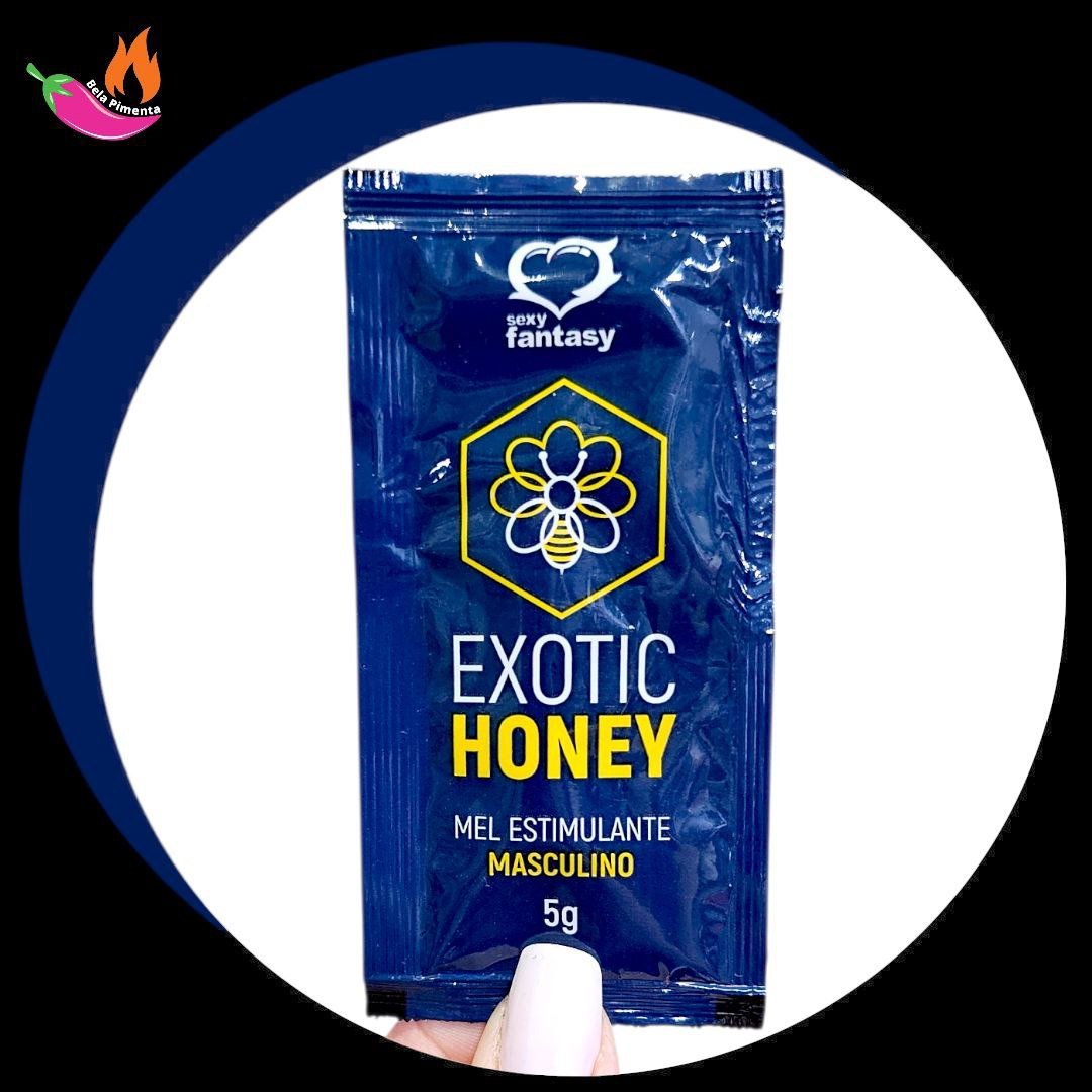Exotic Honey Mel Masculino - 1 Unidade Sachê 5g