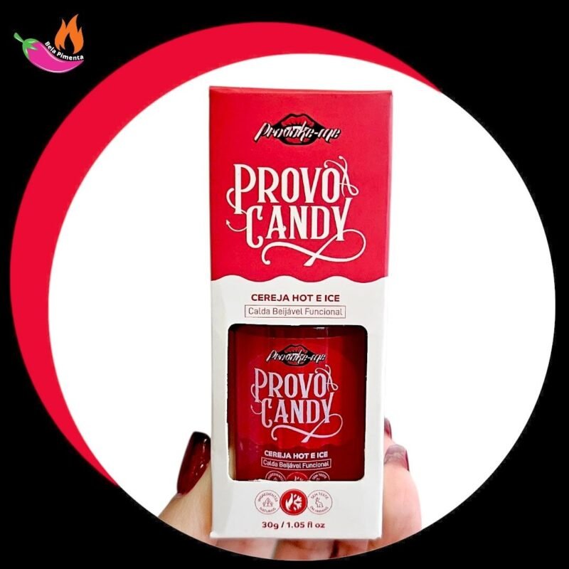 Gel Beijavel Calda Esquenta e Esfria Provo Candy Cereja 30g