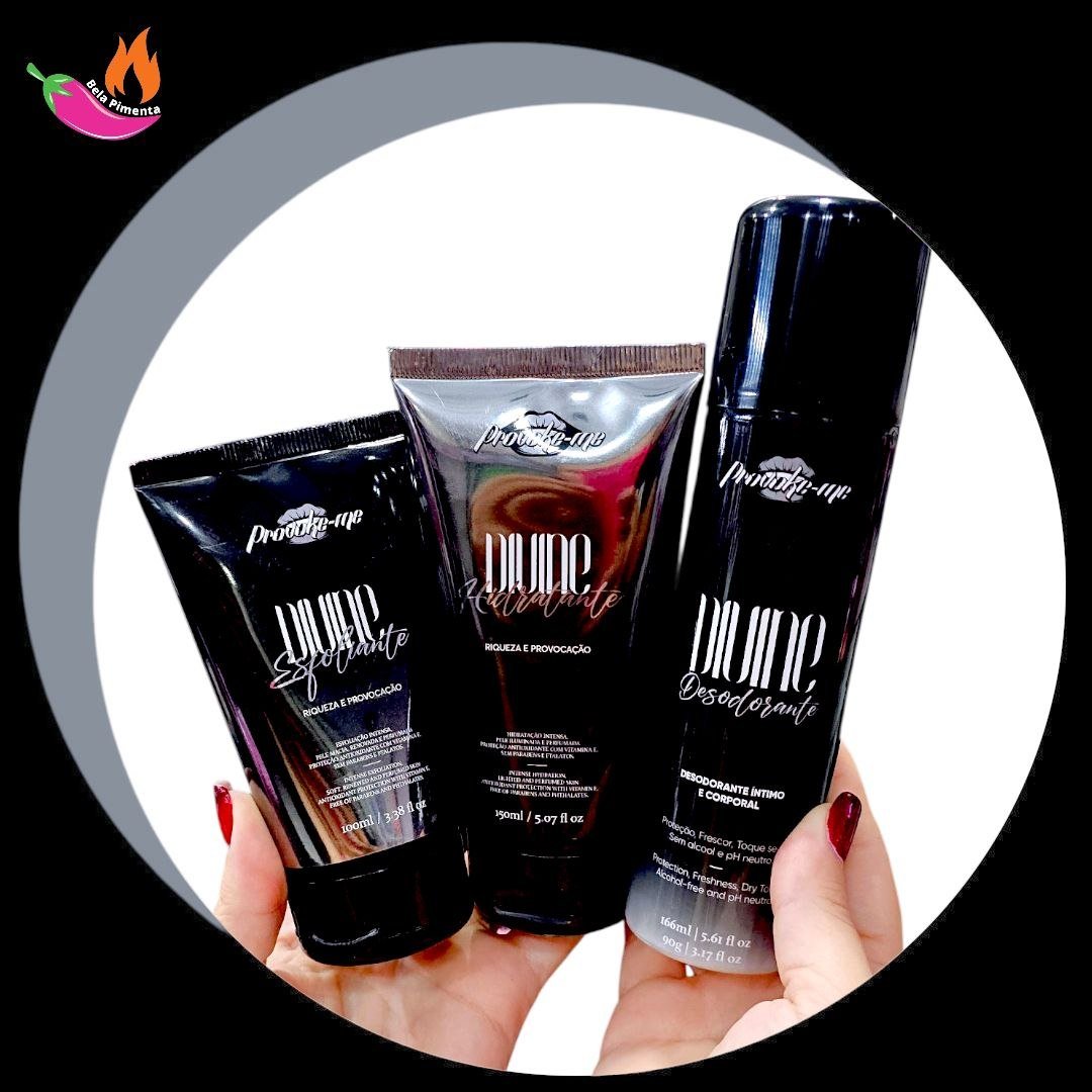 Kit Afrodisíaco Divine 3 Itens - Promocional