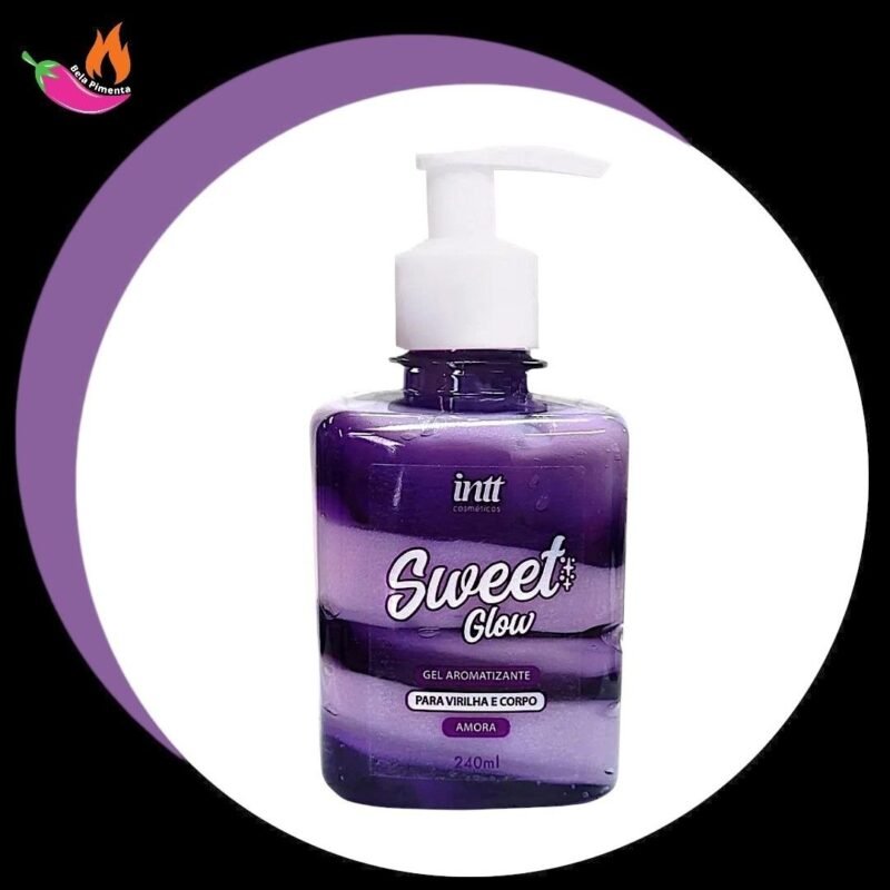 Hidratante e Aromatizante Beijavel para Virilha Sweet Glow Amora 240ml