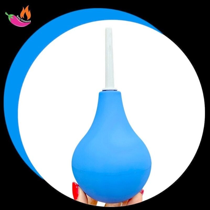 Ducha Higienica Reutilizável Bico Único 220ml - Azul