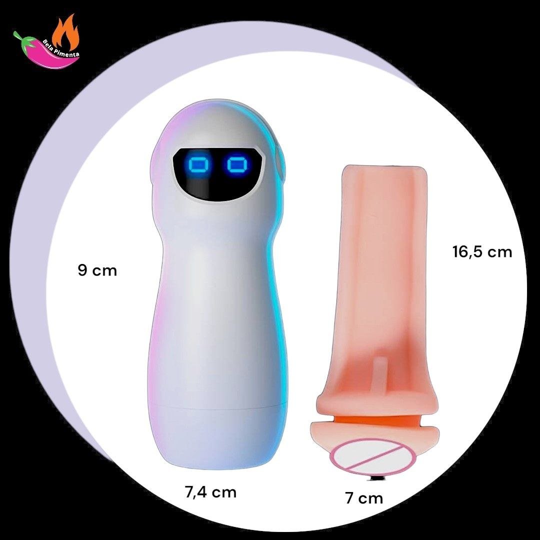 Masturbador Masculino em Cyber Skin Robo Vagina - Imagem 4