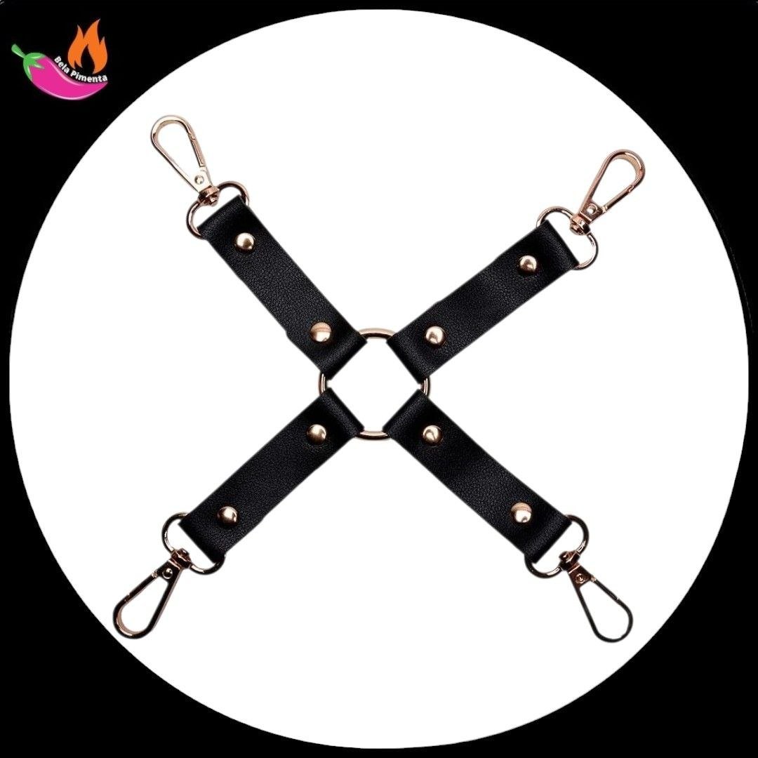 Kit Sado Bondage BDSM 10 Peças – Preto - Imagem 5