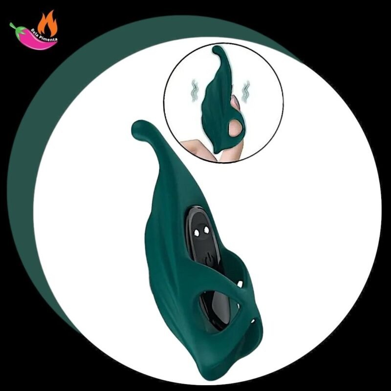 Vibrador Dedeira Finger Verde