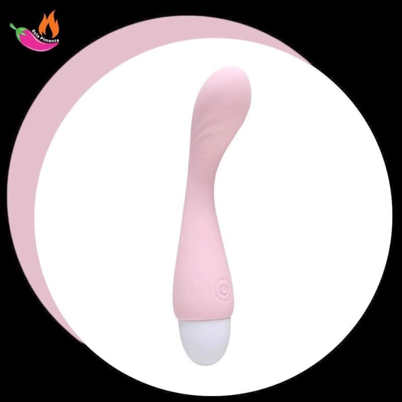 Vibrador Ponto G Lilo Rosa - 10 Vibraçoes - Recarregavel