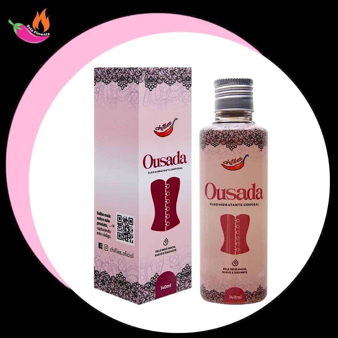 Óleo Corporal e Hidratante Ousada 140ml – Chillies